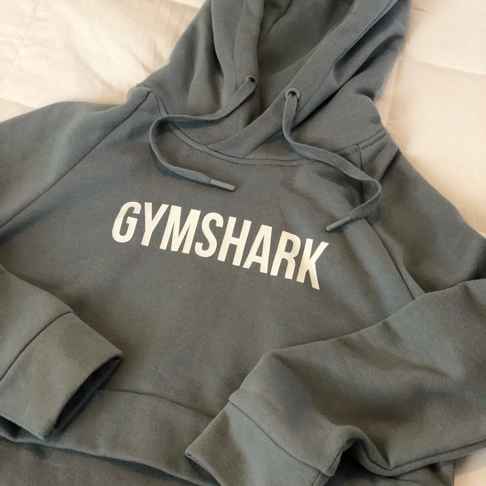 Gymshark Cropped Crest Hoodie